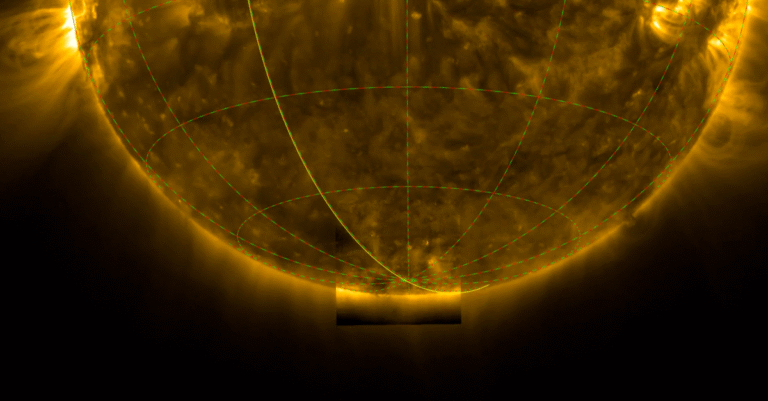 Imagen: ESA & NASA/Solar Orbiter/EUI Team, D. Berghmans (ROB).