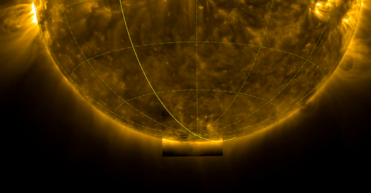 Imagen: ESA & NASA/Solar Orbiter/EUI Team, D. Berghmans (ROB).